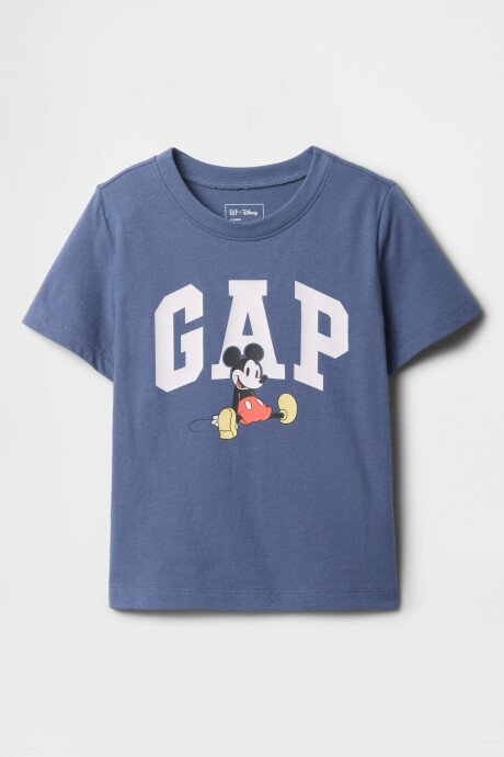 Remera Logo Gap Disney Toddler Niño Bijoue Blue