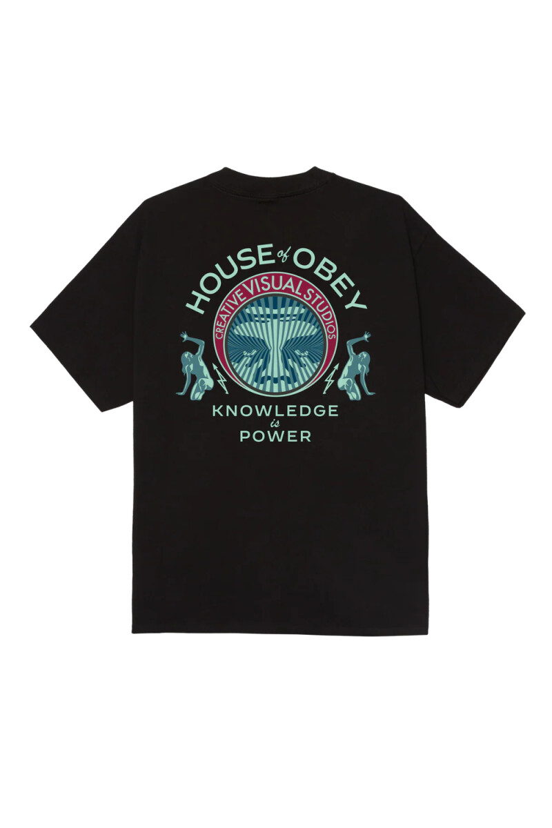 OBEY KNOWLEDGE IS POWER Negro