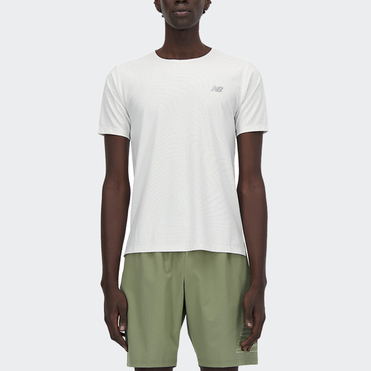 Remera New Balance Athletics - Blanco 