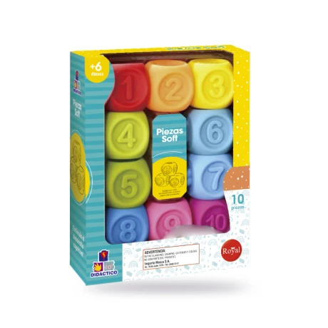 Juego Bloques Apilables Soft Royal 001