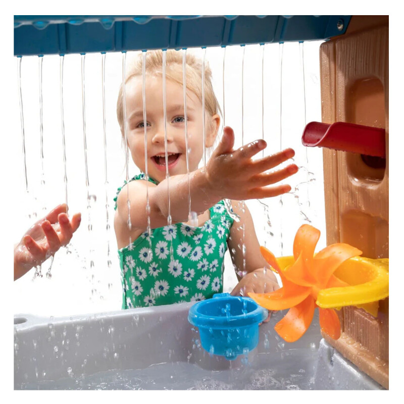 Mesa de agua infantil Rain Showers Splash Tub Step2 Mesa de agua infantil Rain Showers Splash Tub Step2