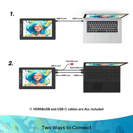 Tableta Digitalizadora Veikk Vk1200 V2 10''x6'' 1920x1080 001