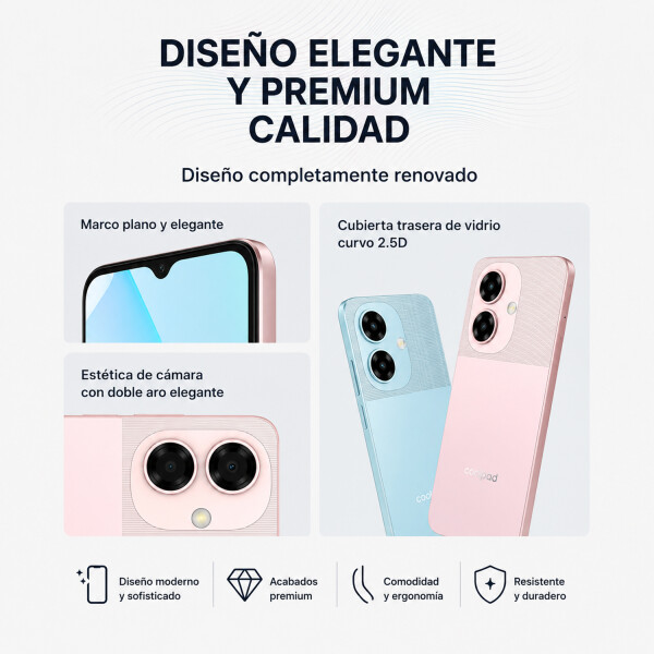 Celular Coolpad Cp12 Neo 10gb (4+6)ram 128gb 4g AZUL