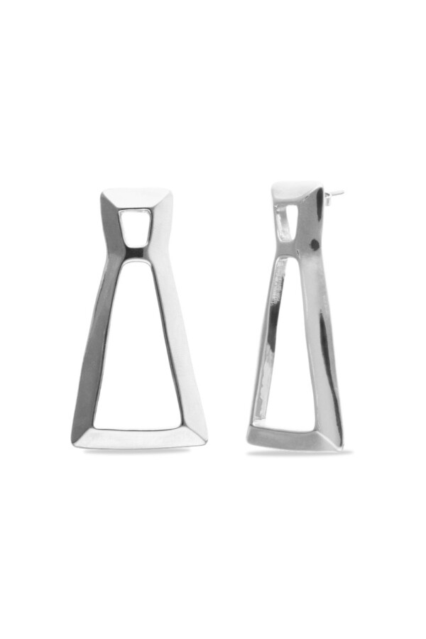 PENDIENTES DE ALEACIÓN DE METALES BAÑADOS EN PLATA DE LEY Pendiente