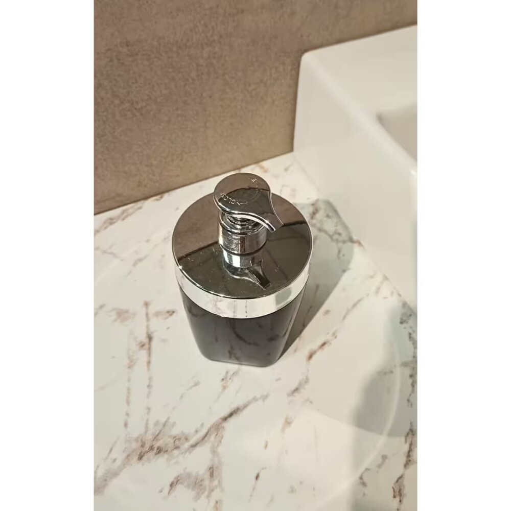 DISPENSADOR DE JABÓN DE MESA NEGRO Dispensador De Jabón De Mesa Negro