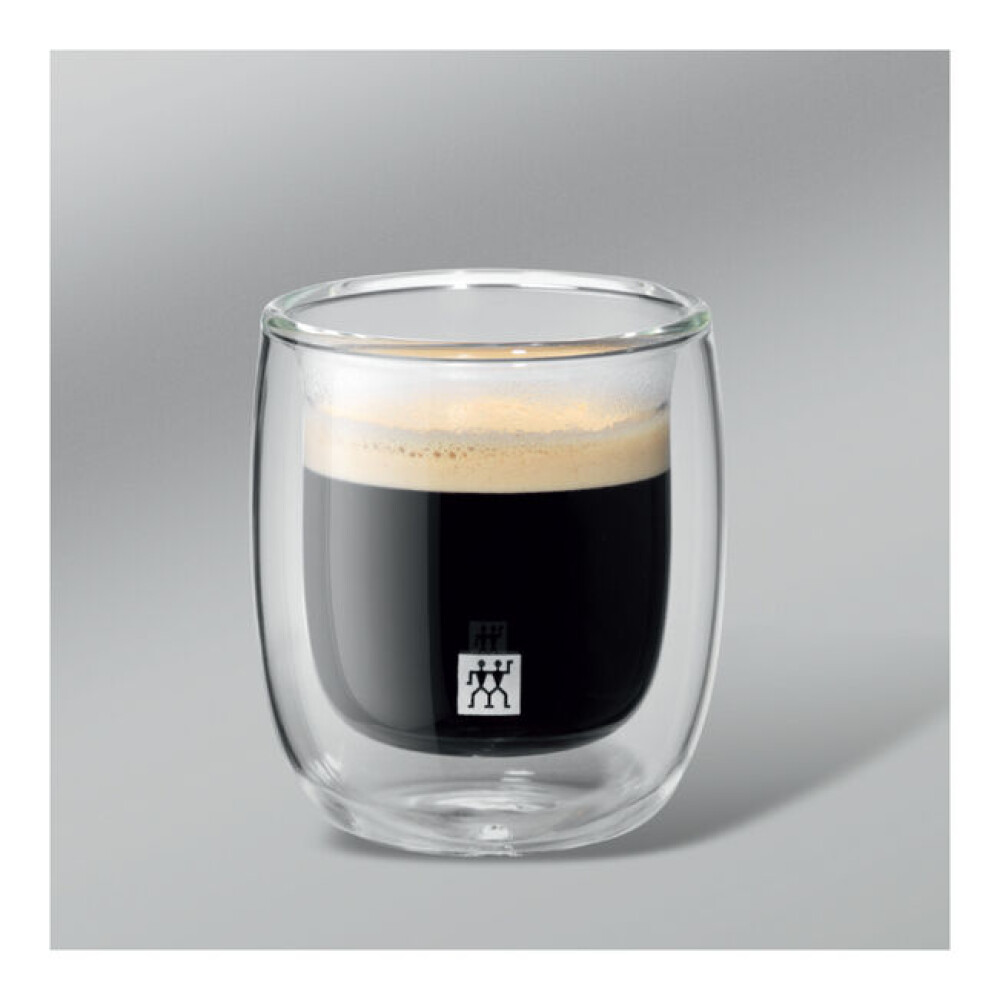 ZWILLING SORRENTO VASO DOBLE FONDO ESPRESSO SET 80ML X 2 ZWILLING SORRENTO VASO DOBLE FONDO ESPRESSO SET 80ML X 2