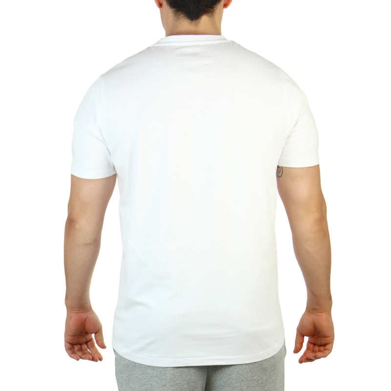 Diadora Hombre Sport T-shirt Crew Neck - White Blanco