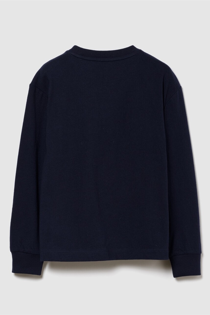 Remera Logo Gap Niño Navy Uniform