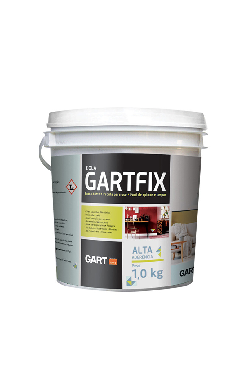 GARTFIX ADHESIVO GARTFIX PARA ZOCALOS O PANELES POLIESTIRENO LATA 1KG