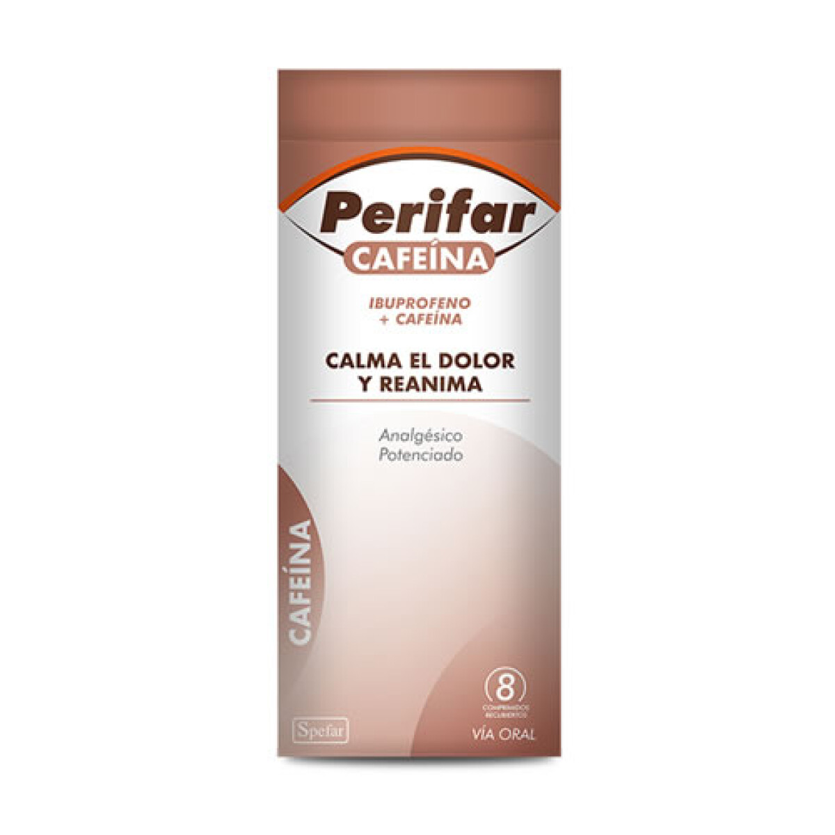 Perifar Cafeína 8 Comprimidos – Suplemento Energizante