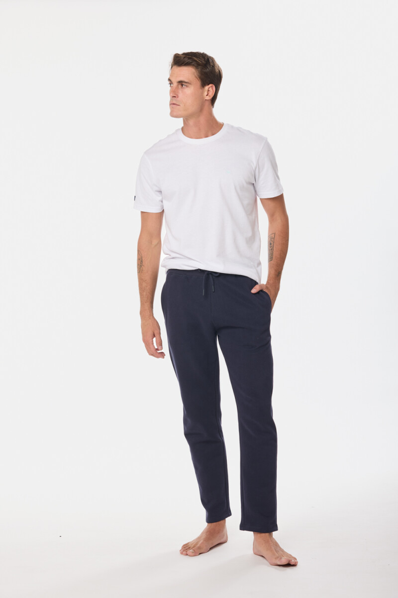 PANTALON DE FELPA - Azul 