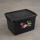 Set x3 Caja organizadora 20lts NEGRO