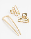 Accesorios Pelo Set Accesorios Pelo Set - Dorado