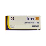 TORVA 80 MG. CJ X 30 COMP. única