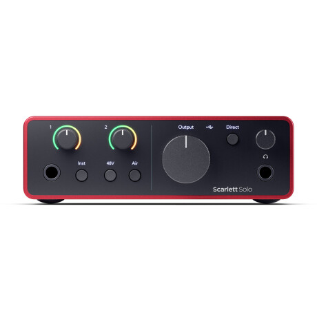 Interfaz Audio Focusrite Scarlett Solo 4th Gen Interfaz Audio Focusrite Scarlett Solo 4th Gen