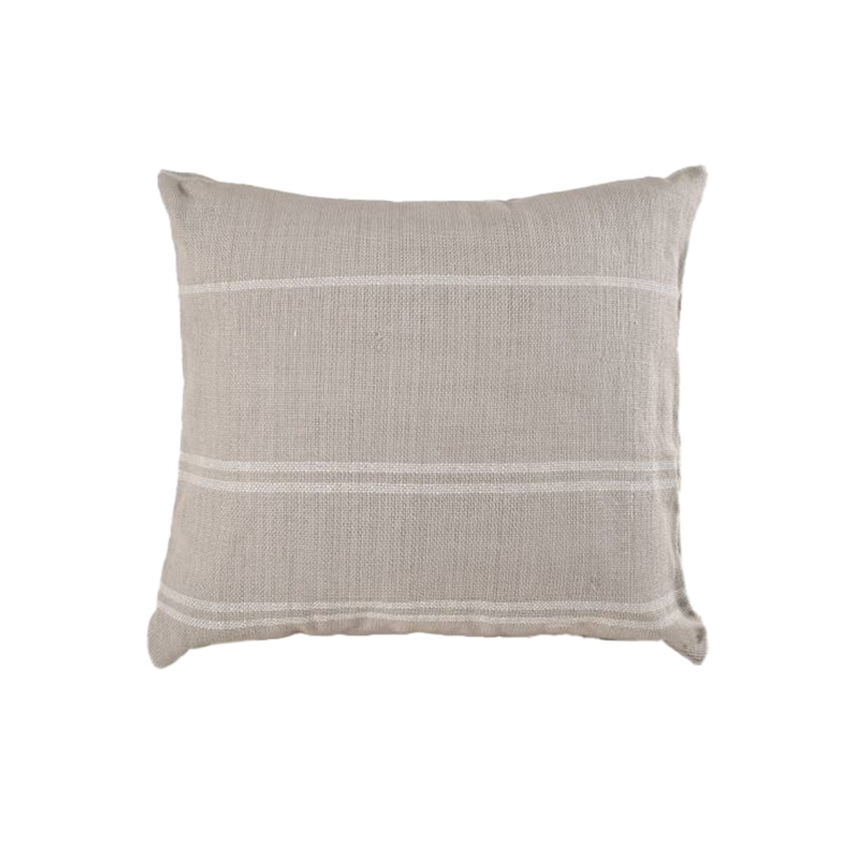 Almohadón Artesanal Tajy 50x50 cm - Pilar - Beige/Crudo 