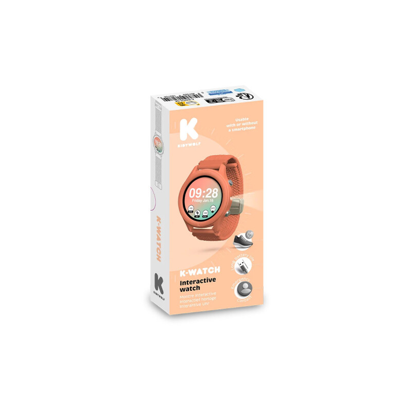 Reloj interactivo K-WATCH Coral Kidywolf Reloj interactivo K-WATCH Coral Kidywolf