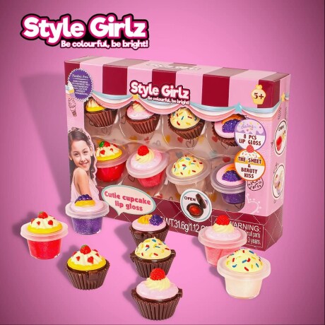 Set De 8 Brillos Labiales Set De 8 Brillos Labiales