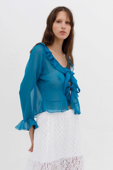 Pedrera Blouse Blue