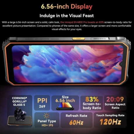 Celular Smartphone Robusto Blackview BV4800 Pro - Negro Negro