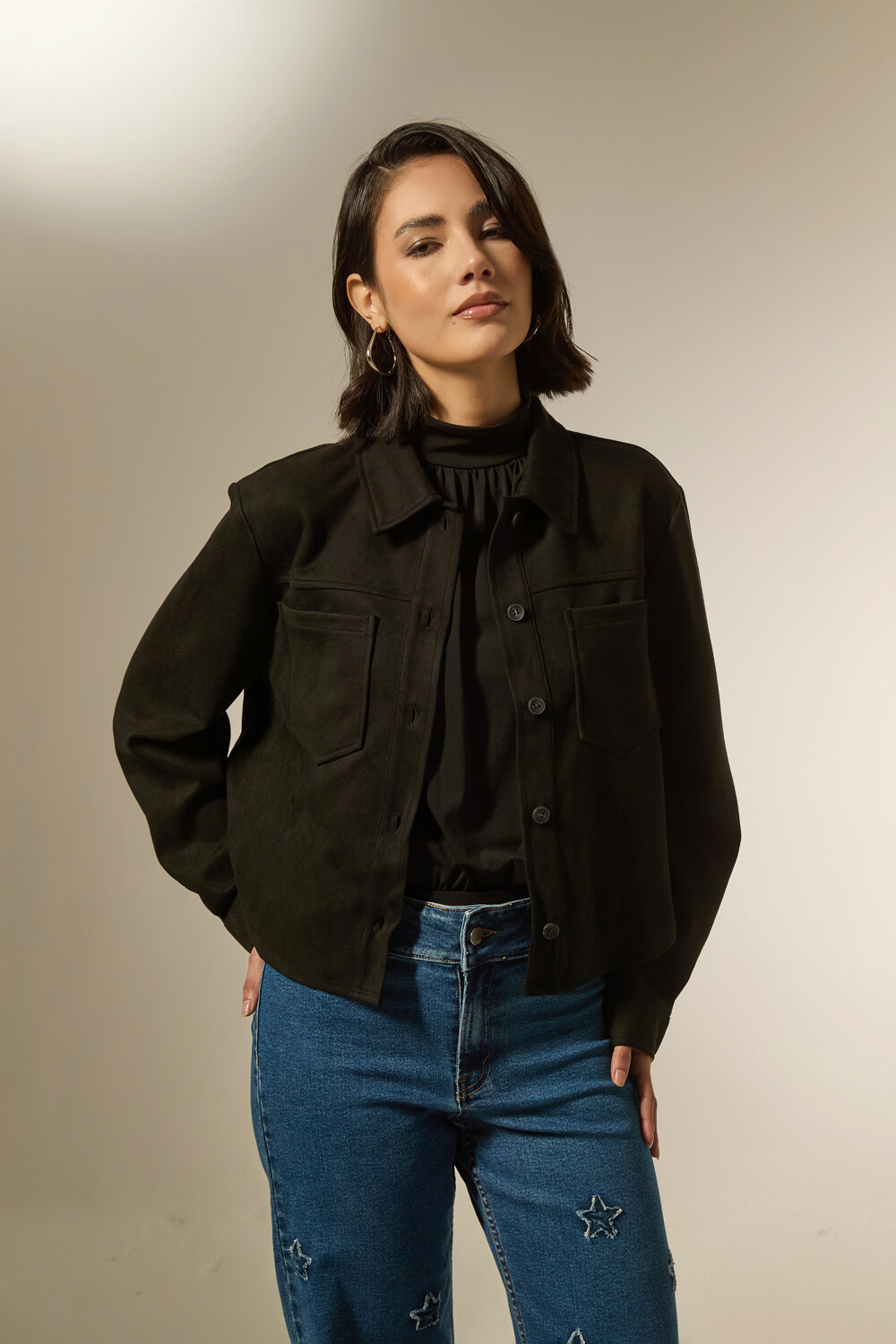 Sobrecamisa Nareli Negro