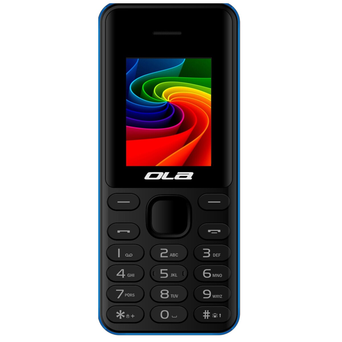 Teléfono celular Ola Ok Lite X36 con cámara y linterna - Azul 