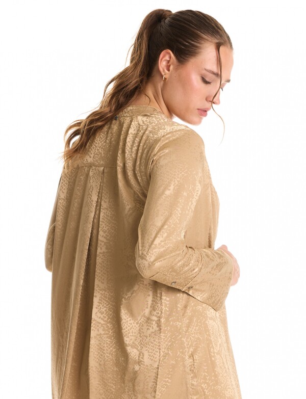 Tunica Satinada DORADO