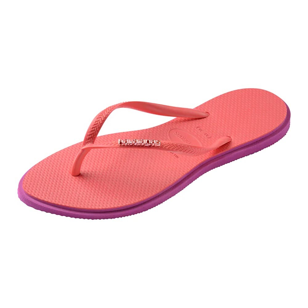 Sandalias Havaianas Slim Point FC Mujer Rose Gum/Tropical Coral