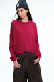 SWEATER COSTURA Fucsia