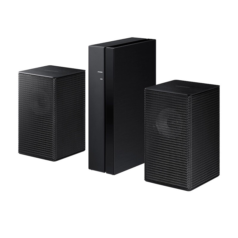 KIT DE ALTAVOCES TRASEROS SAMSUNG, INALÁMBRICO, 2.0 CH, 54W 001