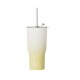 Vaso degradé 580ml amarillo