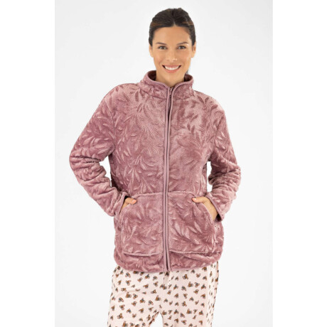 Campera textura Rosa antique