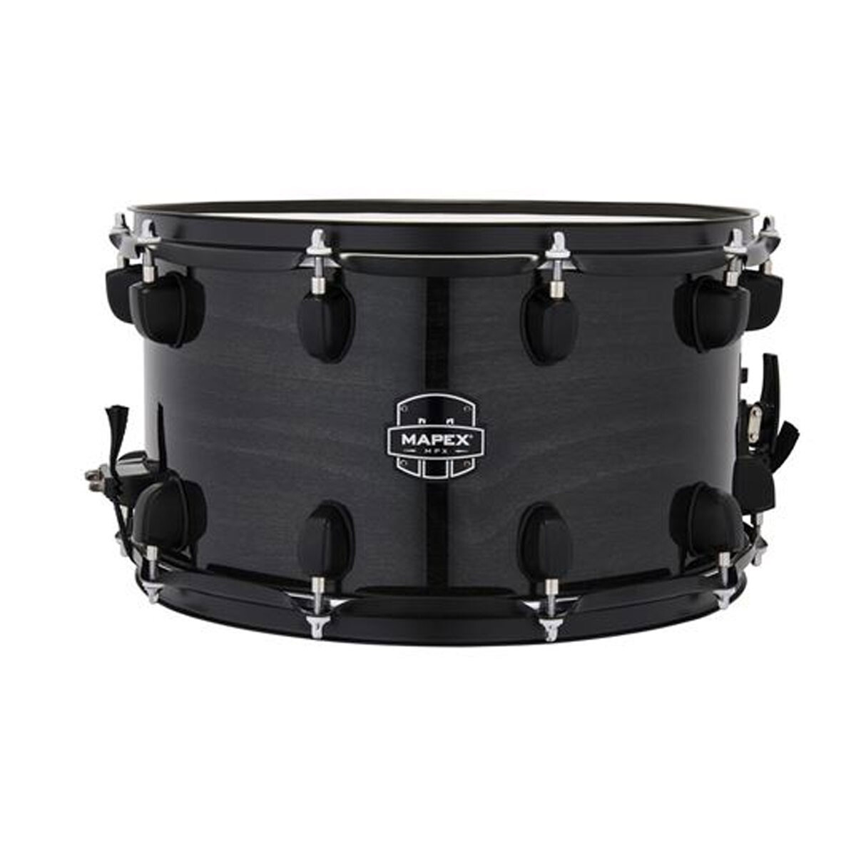 Redoblante Mapex Mpnmp4800bmb 14 X 8 Mpx Trarnsparent Midnight Black 