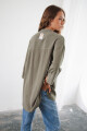CAMISA LINO CANDY OLIVA