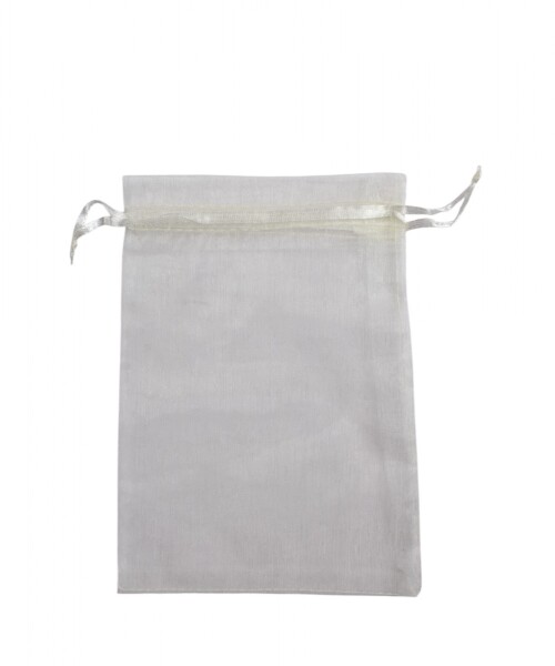 Bolsa organza 12x17 cm. CHAMPAGNE