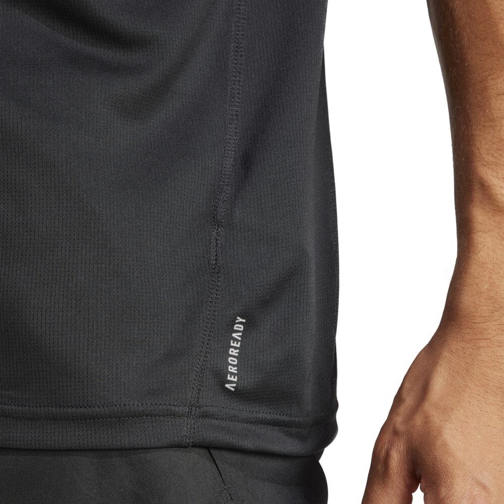 Run It Tee - Hombre Black