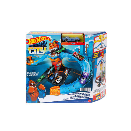 Pista Hot Wheels City Ataque del Gorila 001