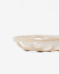 Frutero pequeño de cerámica beige Zunel Frutero pequeño de cerámica beige Zunel