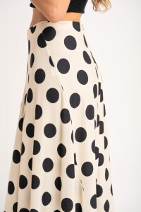 Falda Lunares Nácar