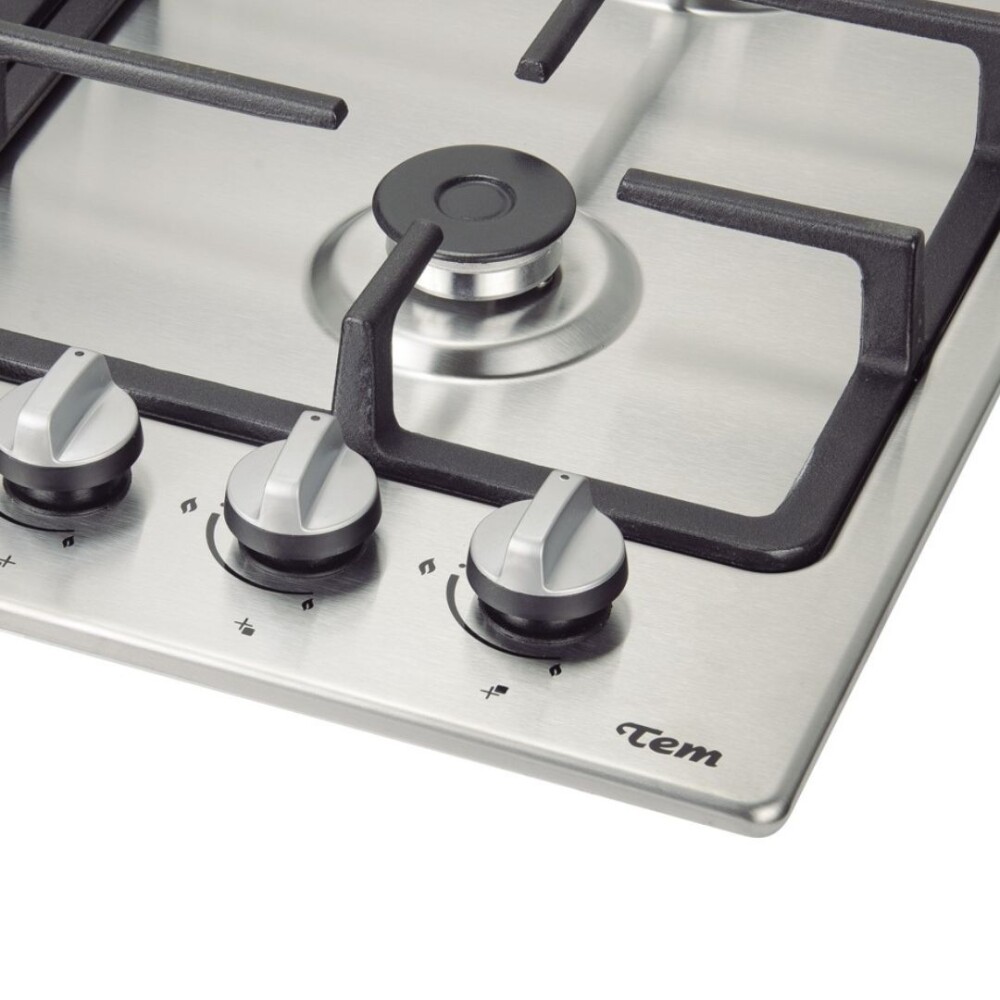 Anafe a Gas Inox 4 H - Modelo Z2309 - Tem Anafe a Gas Inox 4 H - Modelo Z2309 - Tem