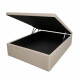 Box Baúl - Tapizado en Lino 110x190 Beige