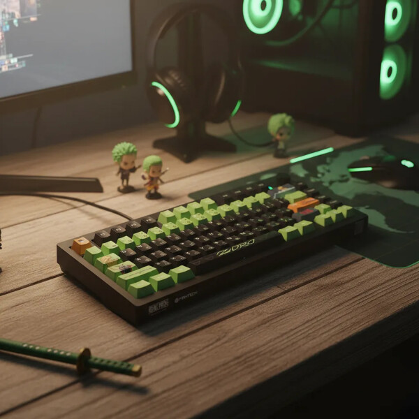 Teclado Mecánico Fantech Maxfit8 One Piece Mk921 NEGRO