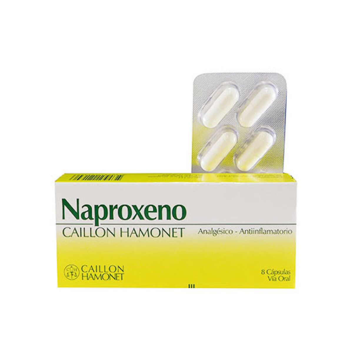 Naproxeno C&H 8 Cápsulas 