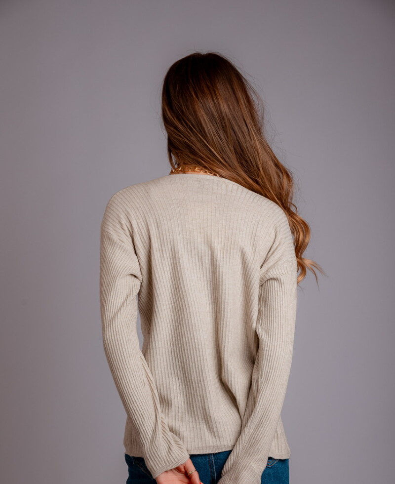 Blusa Marina beige