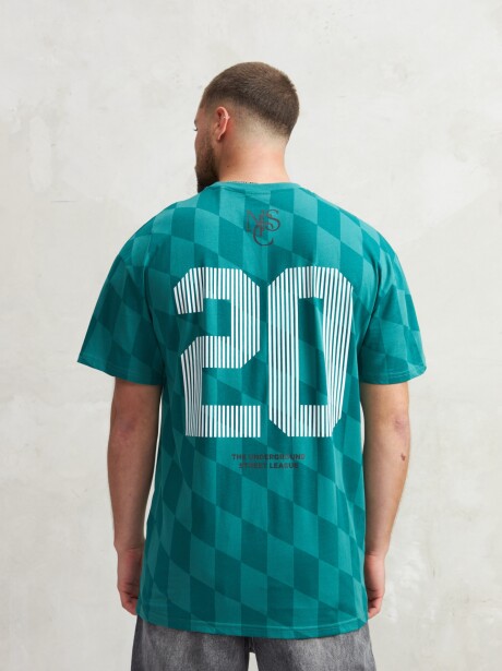 REMERA LEAGUE VERDE