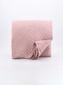 COLCHA 2 PLAZAS ROSADO