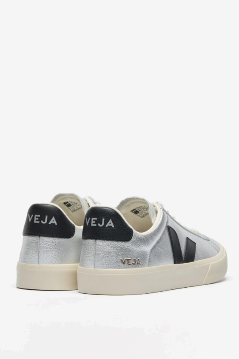 ZAPATILLA CAMPO LEATHER Plata