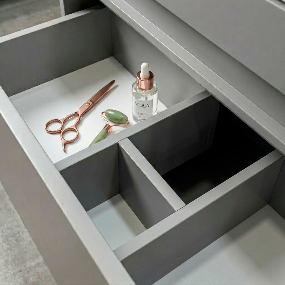 CONJUNTO DE BAÑO HABITARE MODELO SY2013-80 / MUEBLE + BACHA + ESPEJO C/ LUZ LED - 80 cm Conjunto De Baño Habitare Modelo Sy2013-80 / Mueble + Bacha + Espejo C/ Luz Led - 80 Cm