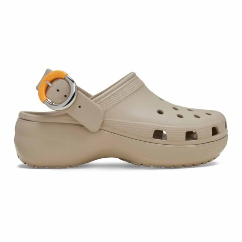 Crocs Classic Platform Buckle Clog Mujer Dulcé