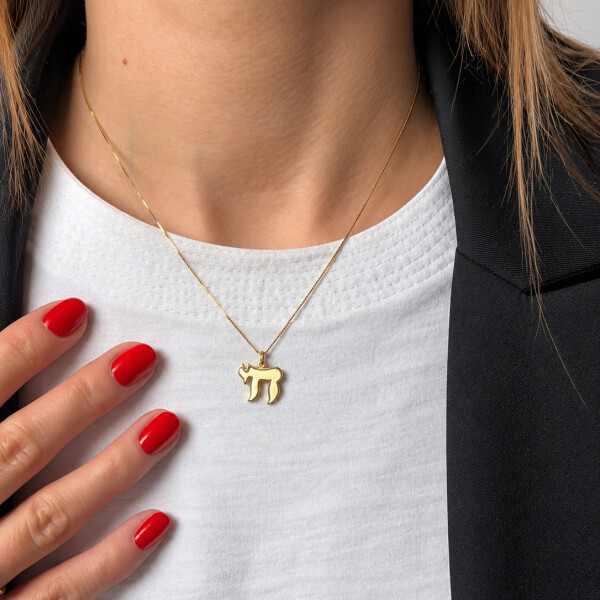 Colgante Jai de Oro Amarillo 18k Colgante Jai de Oro Amarillo 18k